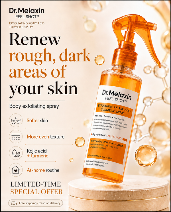 🌸 Newly released bestseller！ Peeling Shot Keratin Care Kojic Acid Turmeric Spray