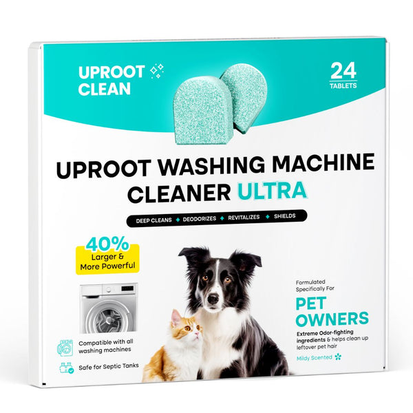 🐾 Pet Hair & Odor Washing Machine Cleaner Tablets | Deep Clean & Deodorize