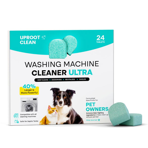 🐾 Pet Hair & Odor Washing Machine Cleaner Tablets | Deep Clean & Deodorize