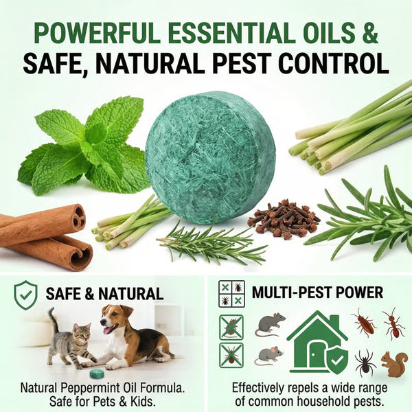🟢 🌿 Natural Rodent Repellent