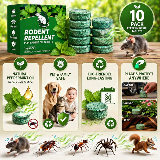 🟢 🌿 Natural Rodent Repellent