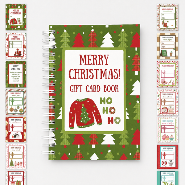 🎁Christmas Gift Card Book
