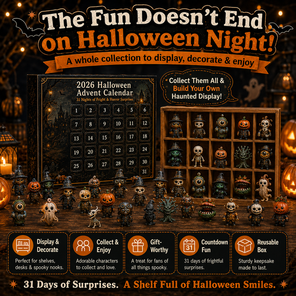 2026 Halloween Advent Calendar – 31 Nights of Fright & Horror Surprises