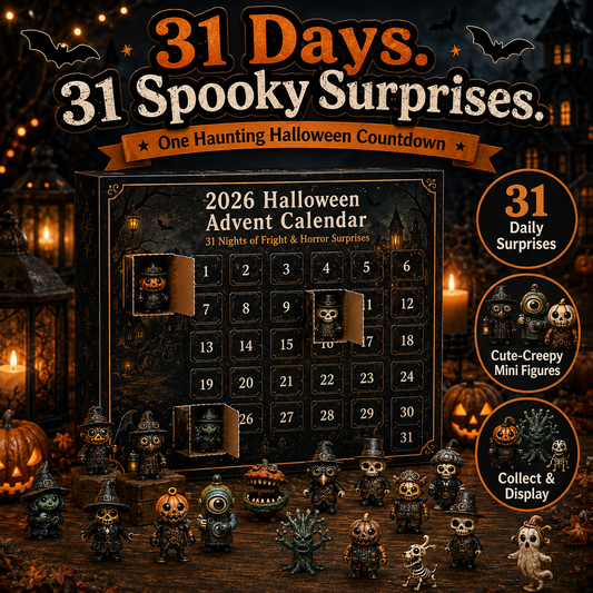 2026 Halloween Advent Calendar – 31 Nights of Fright & Horror Surprises