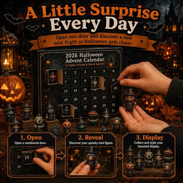 2026 Halloween Advent Calendar – 31 Nights of Fright & Horror Surprises