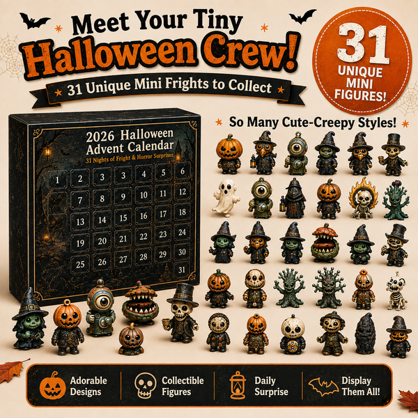 2026 Halloween Advent Calendar – 31 Nights of Fright & Horror Surprises