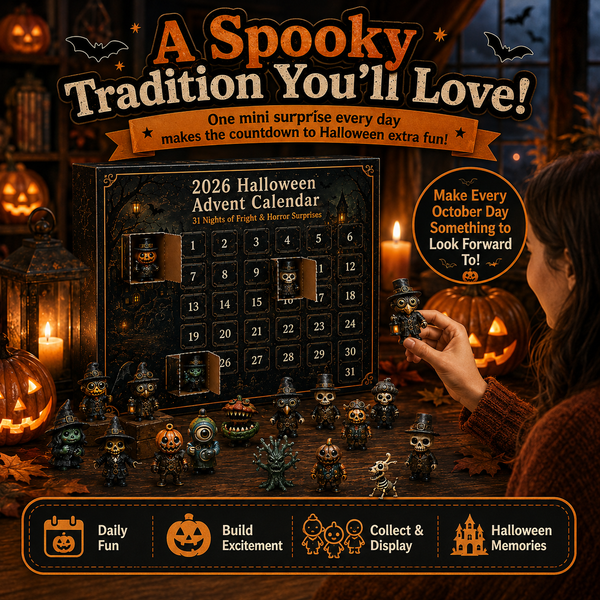 2026 Halloween Advent Calendar – 31 Nights of Fright & Horror Surprises