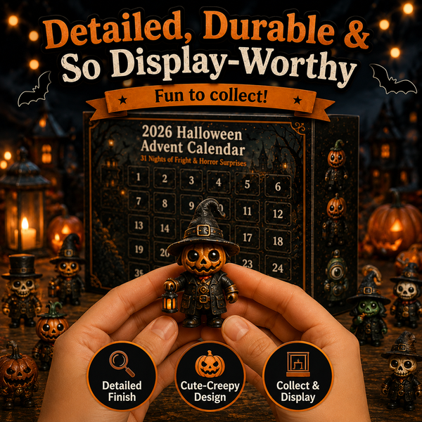 2026 Halloween Advent Calendar – 31 Nights of Fright & Horror Surprises